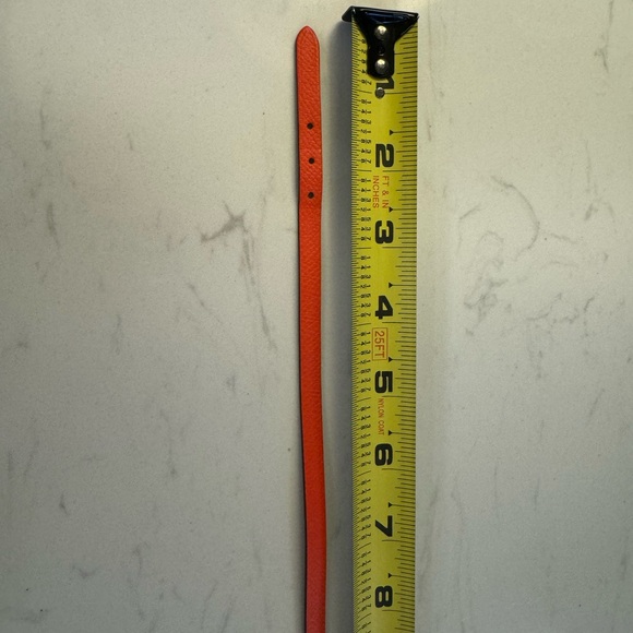 Hermes behapi double tour leather bracelet classic orange gold authentic - Picture 9 of 9